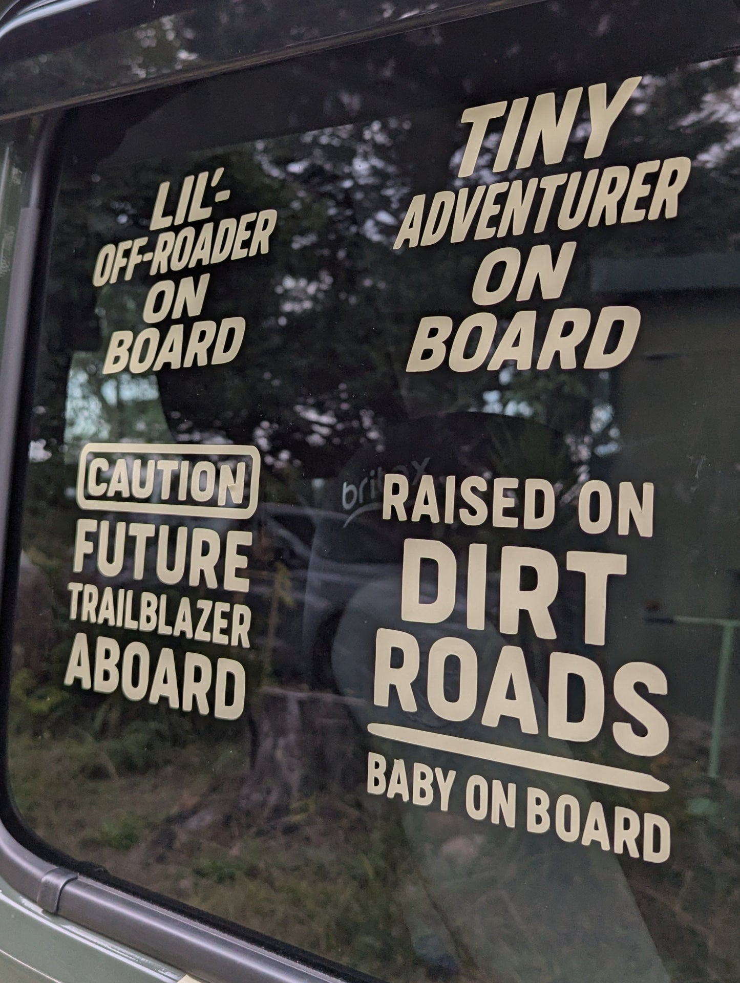 Adventure Baby On Board – Vinyl Sticker Collection
