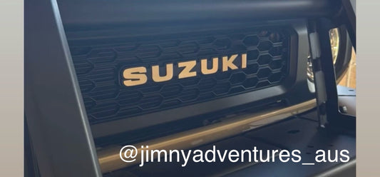 Jimny Retro Grille Badge Overlay