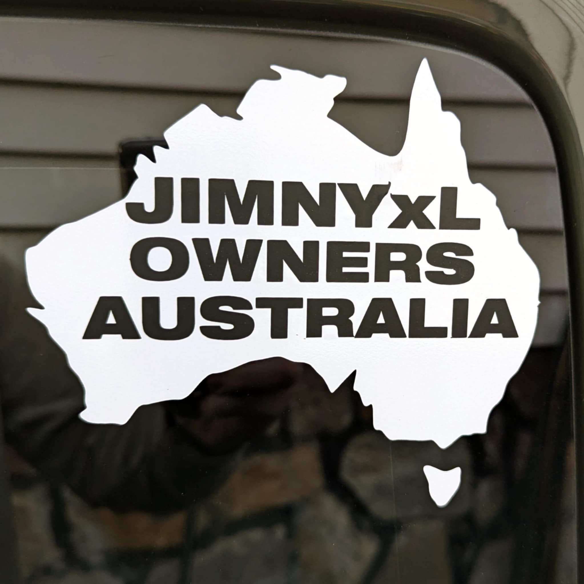 Jimny Sticker Design Jimny XL Owners Australia Vinyl Sticker – Turtle Trail Designs