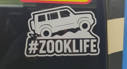 #ZOOKLIFE Jimny Sticker